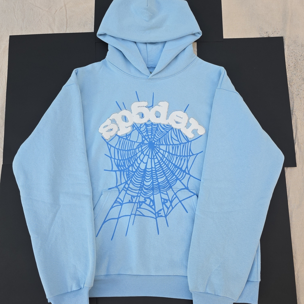 Blue Graphic Hoodie